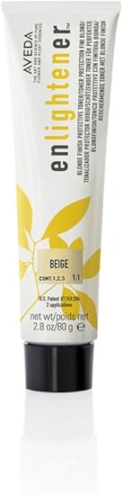 Aveda Enlightener Toner Beige 2 8oz Chemical Hair Dyes Amazon