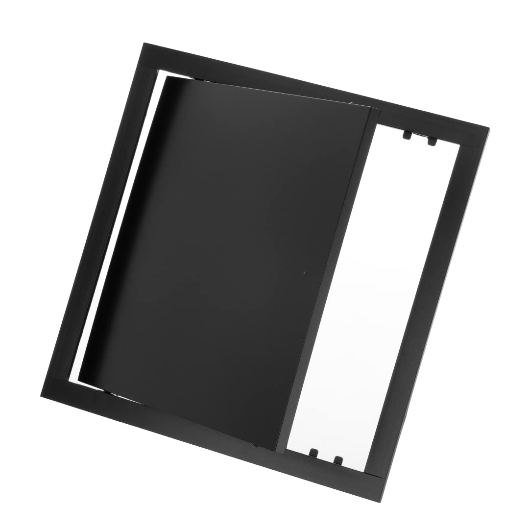 300x300mm Access Panel - Concealed Wall Hatch - 12x12 inch Inspection Door - ABS Plastic Anthracite