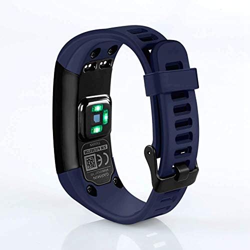 Compatible Garmin Vivosmart HR Replacement Bands, MGFire Soft Silicone Bracelet Sport Wristband Strap Accessories for Garmin Vivosmart HR (No Tracker, NOT Compatible Vivosmart HR+,S/N 4JE / 4JF / 4VD)