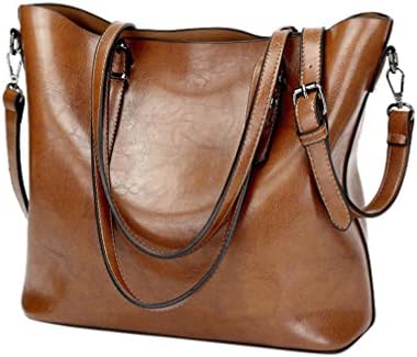 Clearance! Women Bucket Bags, Neartime Fashion Retro Crossbody Bag Shoulder Bag Handbag Versatile Tote Messenger Bags (❤️32cm(L)×12cm(W)×29.5cm(H), Brown)