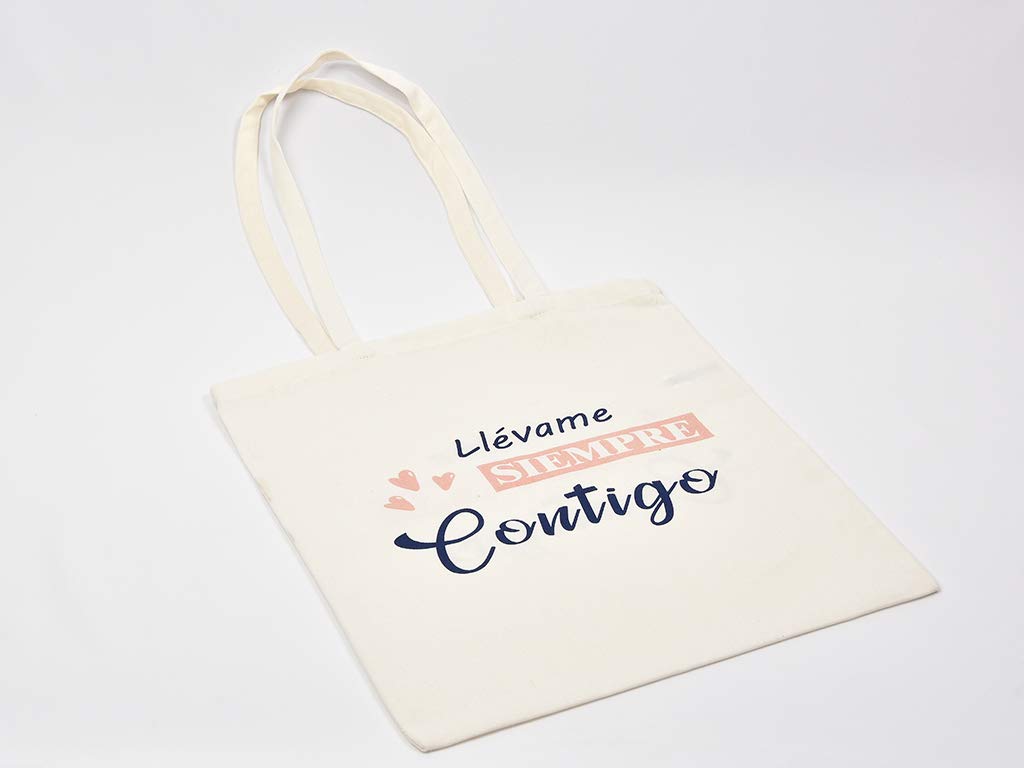 MI CASA My House Bag Always Contigo 36 x 40 cm, Ecru, 36 x 41 cm