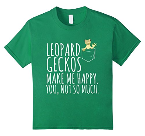 Unisex-child leopard geckos make me happy reptile herpe…