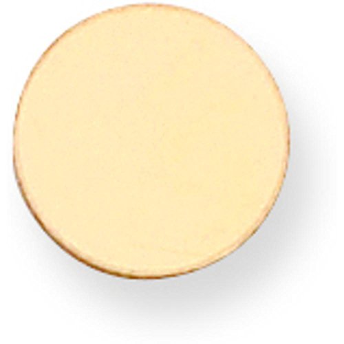 14K Gold Round Stamping Disc 0.032
