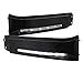AKKON - For 07-13 Toyota Tundra | 08-13 Sequoia Black Bezel Build-In LED DRL Daytime Running Light Assembly
