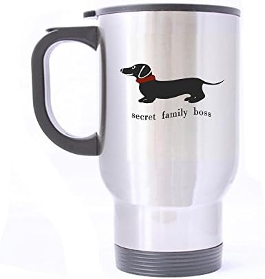 secret family boss Design Stainless Steel Mug Coffee Mug Milk Mug Travel Mug Nice Gift (14Oz) twin sides print