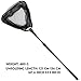 Goture Folding Aluminum Fishing Landing Net Fish Net Cast Carp with Extending Telescoping Pole Handle