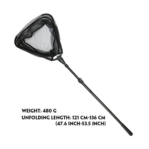 Shelure-Folding-Aluminum-Fishing-Landing-Net-Fish-Net-Cast-Carp-with-Extending-Telescoping-Pole-Handle