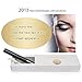 Heated Eyelash Curler Electric Eyelash Curler, Mini Eyelash Curler with Comb Long Lasting Curled, Portable Electric Makeup Eye Lashes Brush