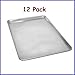 (12 Pcs.) ChefLand Full Size Aluminum Sheet Pans Commercial Kitchen and Bakery "NSF Approved" 1 Dozen