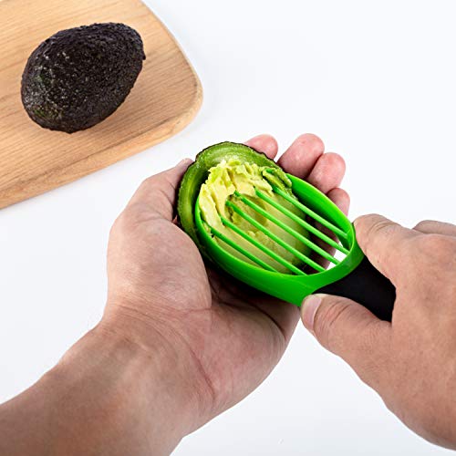 Kutir Fruit Slicer Corer Set of 3 - Pineapple Slicer, Avocado Slicer and Apple Corer Set - Stainless Steel Pineapple Cutter and Corer, Dishwasher Safe Avocado Slicer and Cutter, Apple Corer Remover - Thumbnail 4