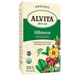 Alvita Teas Hibiscus Tea Bags, 24 bags (Pack of 3)