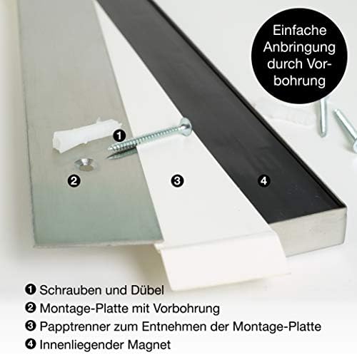 Moritz & Moritz - Porte Couteau Magnetique 40cm - Barre Aimantée Porte Couteaux - Ranger Les Couteaux Ustensiles de Cuisine, et Outils - Cuisine A Vivre Moritz & Moritz - Porte Couteau Magnetique 40cm - Barre Aimantée Porte Couteaux - Ranger Les Couteaux Ustensiles de Cuisine, et Outils