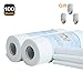 Disposable Dish Cloths,REDSHINE 2018 Upgrade Handi Wipes Reusable Cleaning Cloths Kitchen Towels Dish Cloth Oil-Absorbing Dish Towels Dish Rags White 2 roll,100Sheets Free Hooks Included (White)