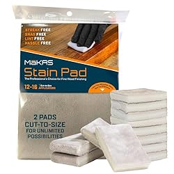 MāKRS Stain Pad, Cut-To-Size Pads 2-Pack Yields