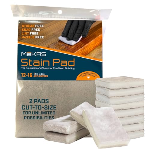 MāKRS Stain Pad, Cut-To-Size Pads 2-Pack Yields