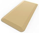 Royal Anti-Fatigue Comfort Mat - 20 in x 39 in x 3/4 in - Ergonomic Multi Surface, Non-Slip - Waterproof All-Purpose Luxurious Comfort - For Kitchen, Bathroom or Workstations - Sand Beige