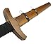 Warm Hearth Gifts Children's Wooden Toy Medieval Knight Sword for Costume and Play - with Real Wooden Sheath.