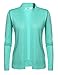 Meaneor Women Elegant Open Front Design Cropped Length Casual Cardigan Sweater