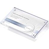 ECKEK Acrylic Label Holder Price Tag Displays Sign Holder Data Card Holder Table Top Sign Stand (90*55mm/3.54x2.17 inches)