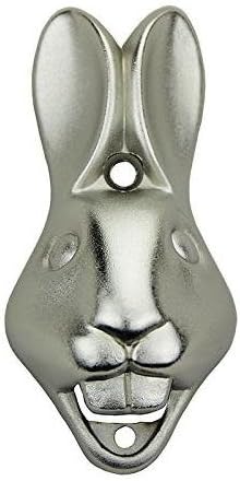 ShineslineRabbit Head Bottle Opener, Wall Mounted Beer Opener