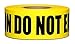 Caution Do Not Enter Tape 3 inch X 1000 feet • Bright Yellow with a Bold Black Print • 3 in. Wide for Maximum Readability • Tear Resistant Design