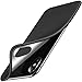 TORRAS Only for iPhone X Case 2017, Slim Fit Thin Soft TPU Anti-Scratch Protective Case Cover with Easy Grip Compatible with iPhone X (2017) - Black