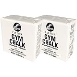 Cramer Gym Chalk Block, 2-Pack of 2 oz, Magnesium Carbonate for Powerlifting, Rock Climbing, Gymnastics, Crossfit, Weightlifting & Bouldering, Use in Chalk Balls & Bags, Superior Grip