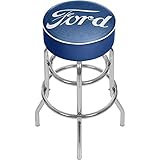 Trademark Gameroom Ford Padded Swivel bar Stool - Ford Genuine Parts