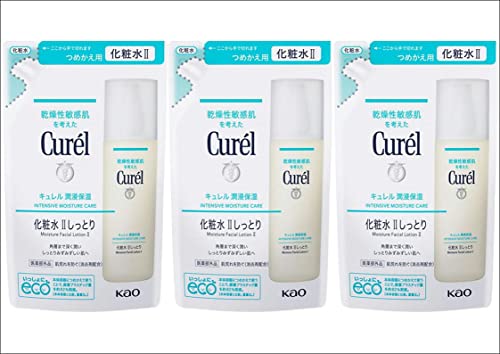 ［3個セット］キュレル 化粧水II しっとり つめかえ用 130ml×3個商品画像