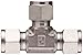 Parker A-Lok 4ET4-316 316 Stainless Steel Compression Tube Fitting, Tee, 1/4