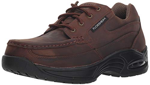 Florsheim Work Polaris Men's Oxford, 9 D(M) US, Copper