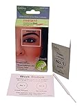 Eyebrow Coloring Tint Kit,godefroy Instant,natural Black,cover Gray