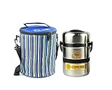 Stainless Steel Vacuum Heat Preservation Portable Bento Lunch Jar with Bag Zq04 (1.8L with bag)
