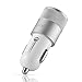 Eleckey EK0001 USB Rapid Car Charger for Samsung Galaxy S7/S7Edge, S6 / S6 Edge/Note 5 and More - White