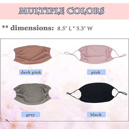 2 Pack Face Mask for Women & Girls UV Sun Block Protection Mask for Face Uaussi Dustproof Mouth Mask Flap Face Cover for Cycling Outdoor