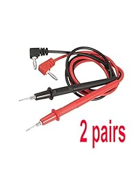 20 piezas 5 Color Cables de doble punta pinzas de cocodrilo Jumper alambre de plomo, 3