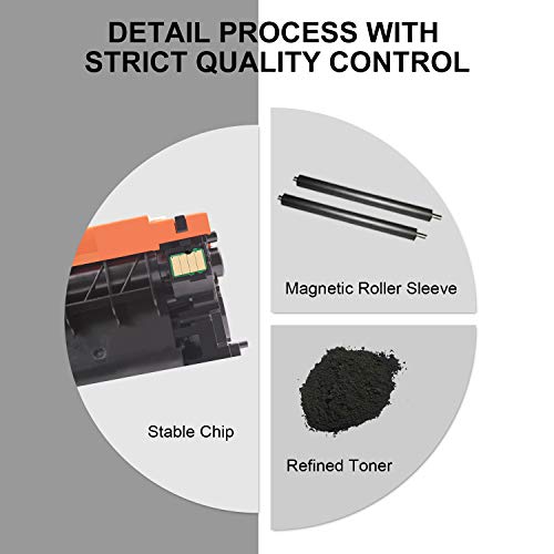 GPC Image Compatible Toner Cartridge Replacement for Brother TN760 TN-760 TN730 TN 760 to use with HL-l2350dw HL L2390DW HL-L2370DW DCPL2550DW MFC-L2750DW MFCL2710DW Printer (2-Black)
