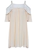 ROMWE Women's Off Shoulder Lace Dress
