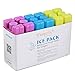 Magicfly Lunch Ice Packs Reusable, Cool Coolers Slim Ice Packs, Lunch Freezer Packs for Kids Child, Keep Food Fresh & Cold, Size of Each 2.2x4.1x0.8-Inches, (Set of 6)