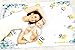Nonidoo Baby Monthly Milestone Blanket for Girls | Milestone Blanket for Baby Pictures | Super Soft, Fluffy, Fleece, Large Baby Photo Blanket | Bedtime Story Ebook
