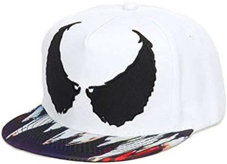 Xuzirui Venom Spider Hip Hop Hats Cool Flat Eaves Baseball Hoods Cotton Cap Snapback Hat