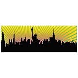 New York City NYC Skyline Statue of Liberty Vinyl Sticker - Car Window Bumper Laptop - SELECT SIZE