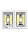 [Updated Version] Battery Operated LED lights BATTERIES INCLUDED, Under Cabinet, Shelf, Closet, Nightlight & Kitchen RV & Boat (2 Pack)