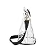 Clear Crossbody Purse Bag for Concert, Stadium Approved, School & Work, Transparent Plastic PVC Shoulder Handbag 10