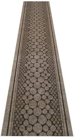 47 Sizes Available - Cork Grey - Sisal Style Carpet Runner Rug Door Mat - Any Length Runners for Hall, Hallways, Passage, Corridor, Kitchen, Caravans