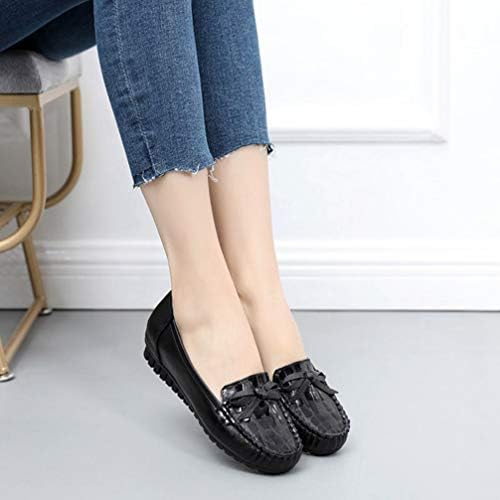 日本産 レディース モカシン ローファー パンプス スリッポン 柔らか 歩きやすい 履きやすい ママシューズ コンフォート フラットシューズ 厚底 ナースシューズ 黒 赤 春夏 軽量 カジュアル ドライビングシューズ 人気満点