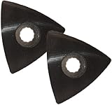 Ridgid R8223404 JobMax Multi-Tool Head Replacement Detail Sanding Backing Pad (2 Pack) # 303590001