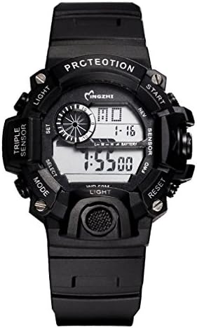 Children sports watch dual waterproof digital quartz movement military date calendar clock display classic casual Watch