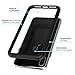 ZUSLAB Tough Fusion Case Compatible with Apple iPhone Xs Max, with Transparent Hard PC Clear Back Cover, Soft Silicone Rubber Bumper, Anti-Scratch Shockproof Hybrid Protective Case-Matte Black