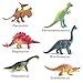 Peruser Realistic Looking Dinosaurs Pack of 12 Educational Dinosaur Toy Box, Including T-Rex,Triceratops, etc